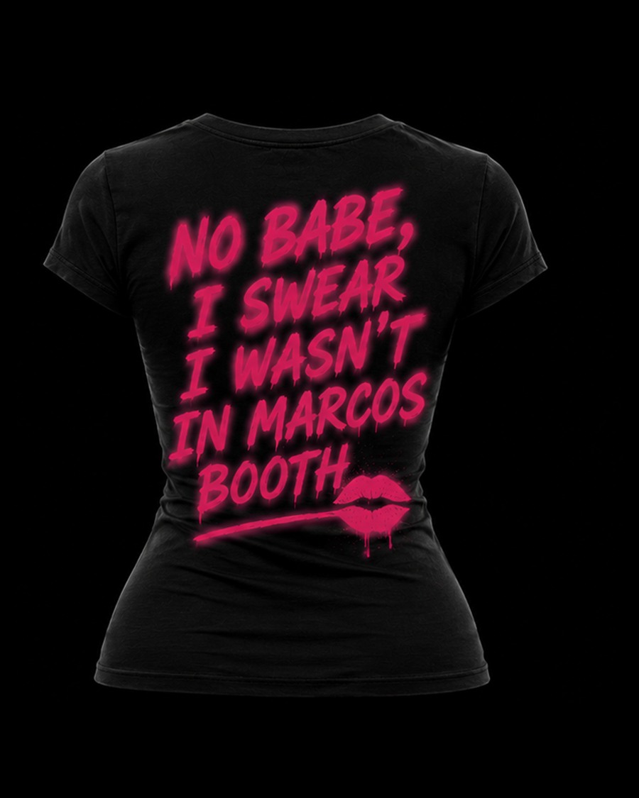 MARCOS BOOTH TEE — back