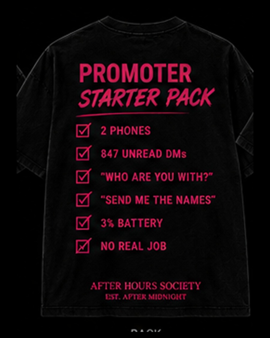 PROMOTER STARTER PACK TEE — back