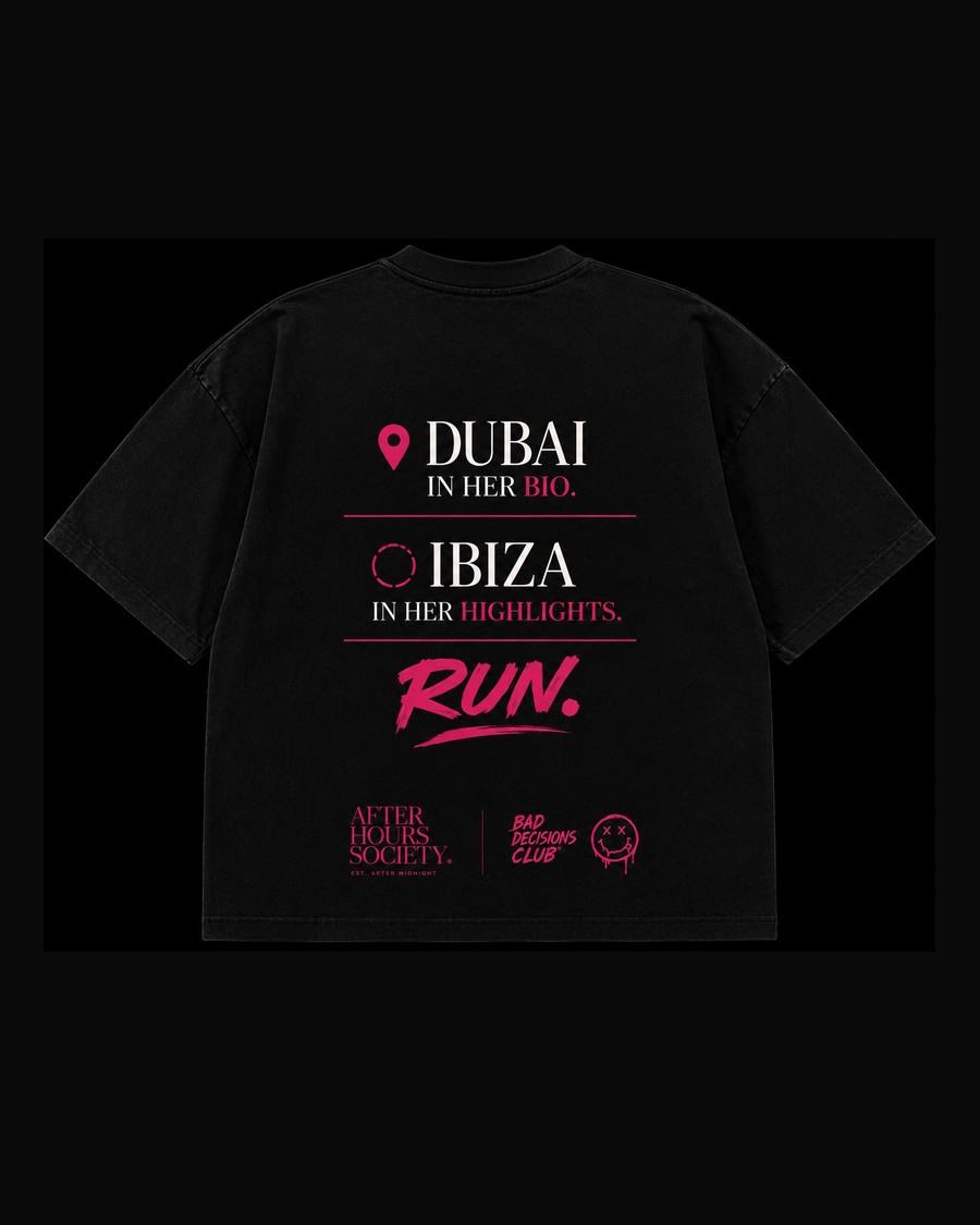 RUN TEE — back