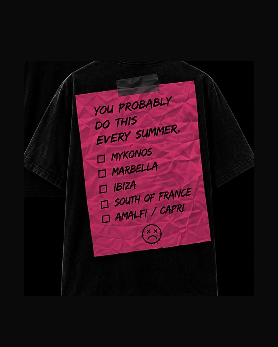 EVERY SUMMER TEE — back