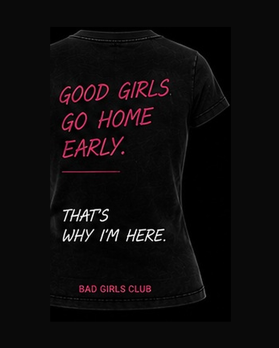 GOOD GIRLS TEE — back