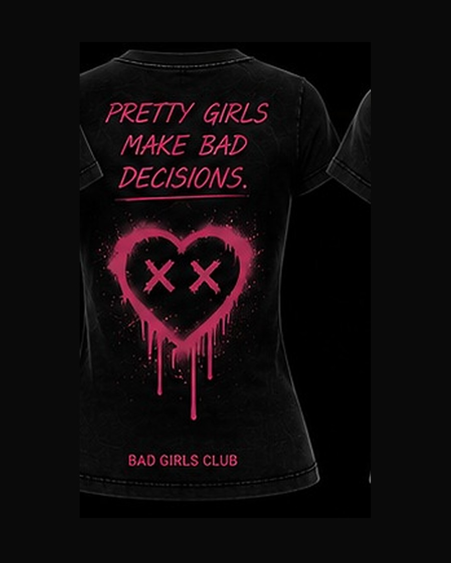 PRETTY GIRLS TEE — back