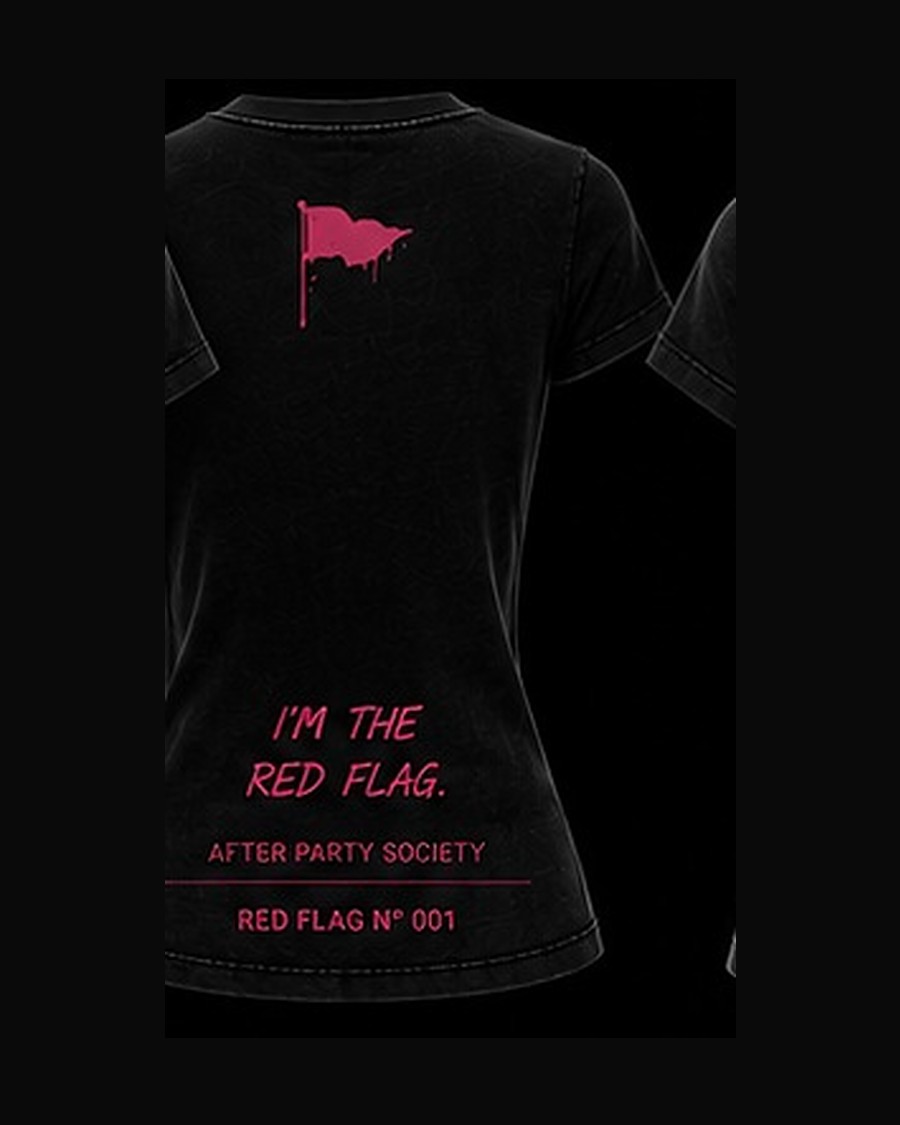 RED FLAG TEE — back
