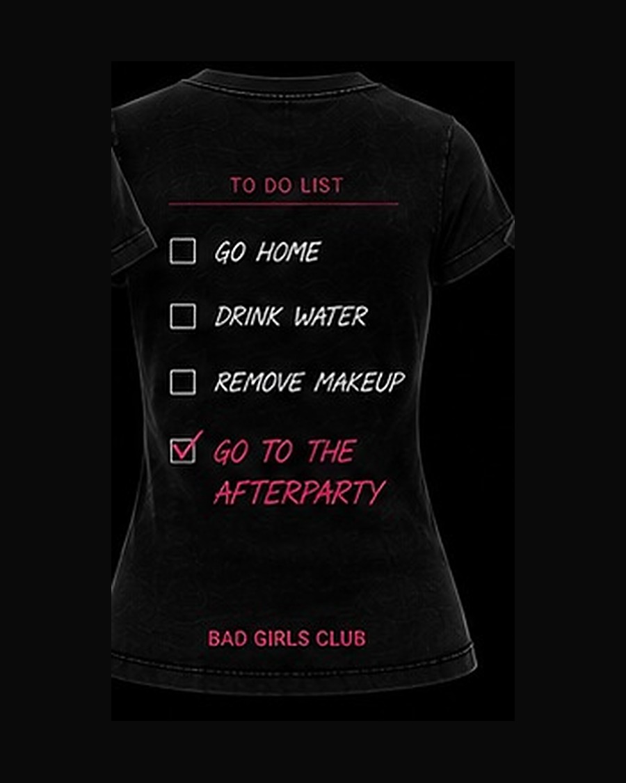 TO DO LIST TEE — back